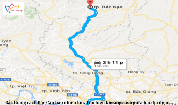 Bắc Giang cách Bắc Cạn bao nhiêu km: Tìm hiểu khoảng cách giữa hai địa điểm