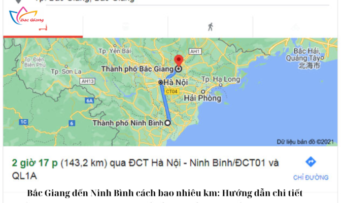 Bắc Giang đến Ninh Bình cách bao nhiêu km: Hướng dẫn chi tiết