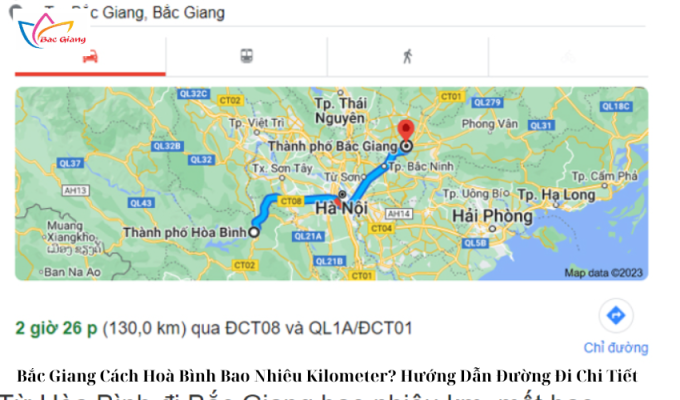 Bắc Giang Cách Hoà Bình Bao Nhiêu Kilometer? Hướng Dẫn Đường Đi Chi Tiết